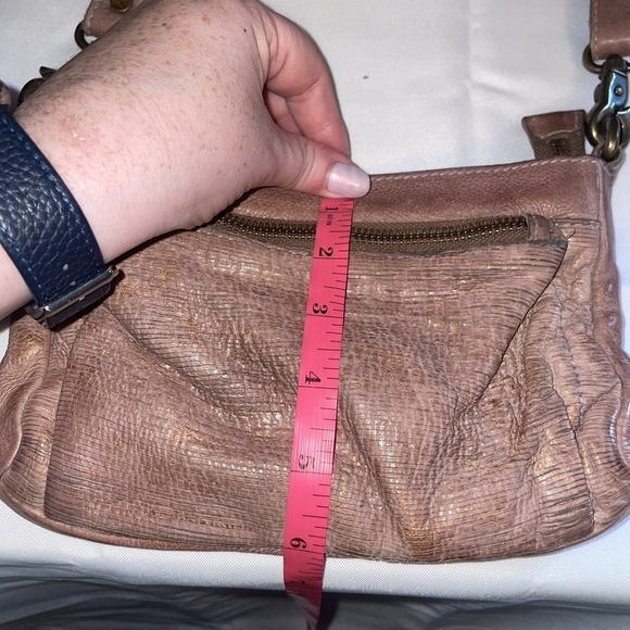 ART-N-VINTAGE ANV LEATHER CROSSBODY BAG HANDBAG PURSE HAND CRAFTED & STITCHED - Picture 12 of 13